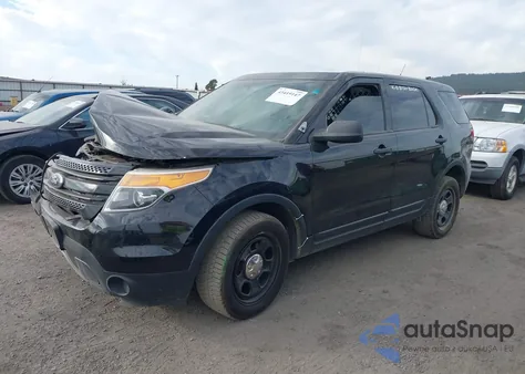 2014 Ford Police Interceptor из США, поврежденный, VIN 1FM5K8AR9EGA71073